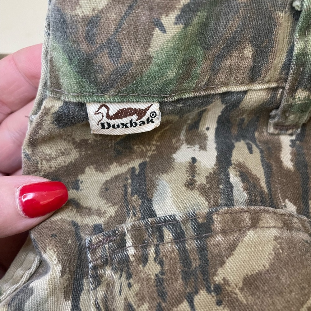Duxbak camouflage pants sz 34